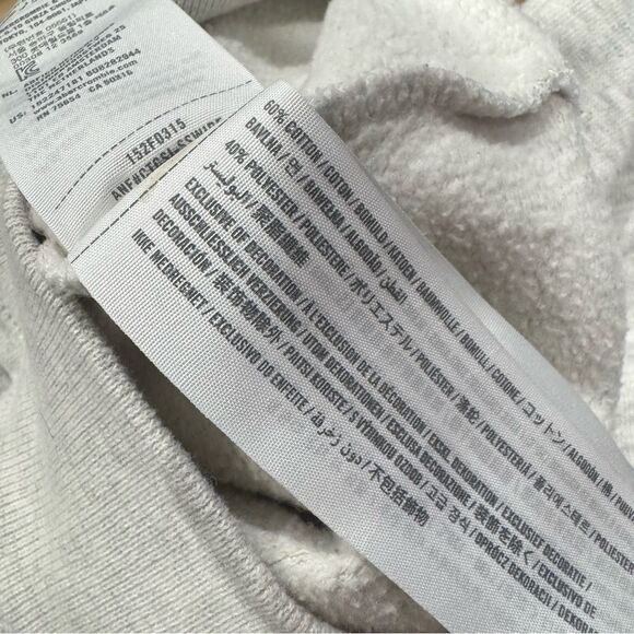 Abercrombie & Fitch Gray Floral Sweatshirt Women’s Small - Picture 3 of 3